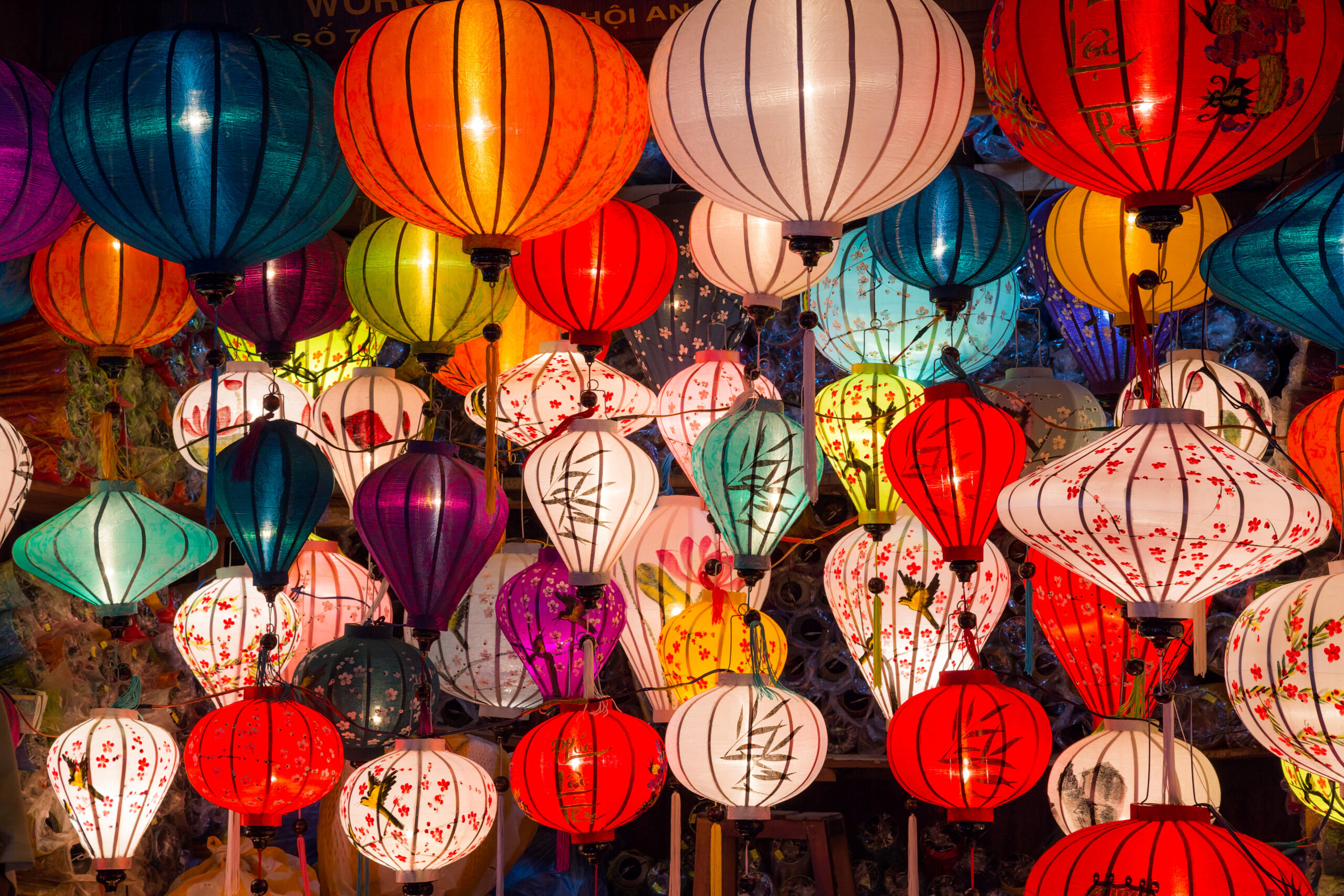 Paper lanterns on the streets of old Asian town Why Choose I See Adventures travel agency