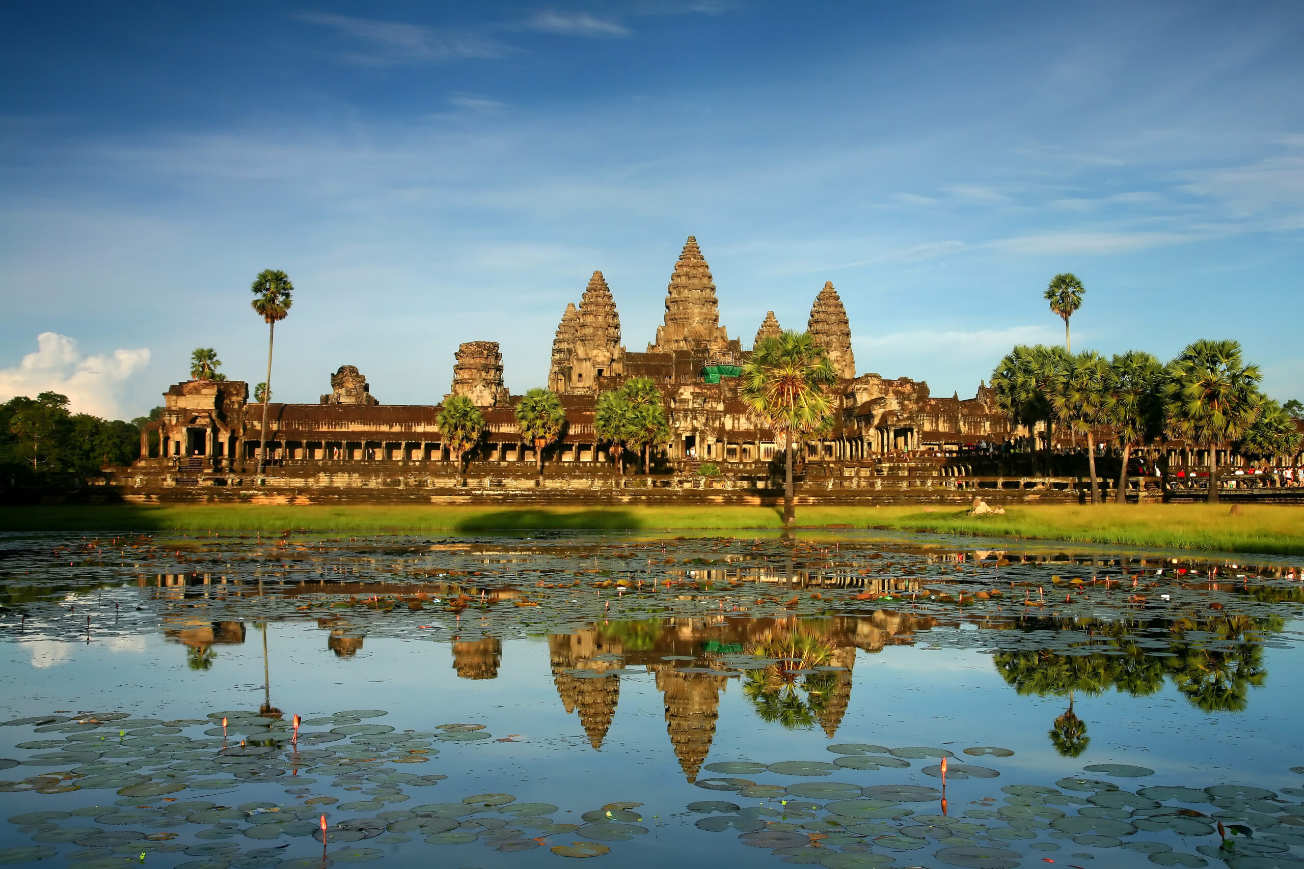 angkor wat, cambodia Angkor Wat temple complex sunrise Cambodia UNESCO site
