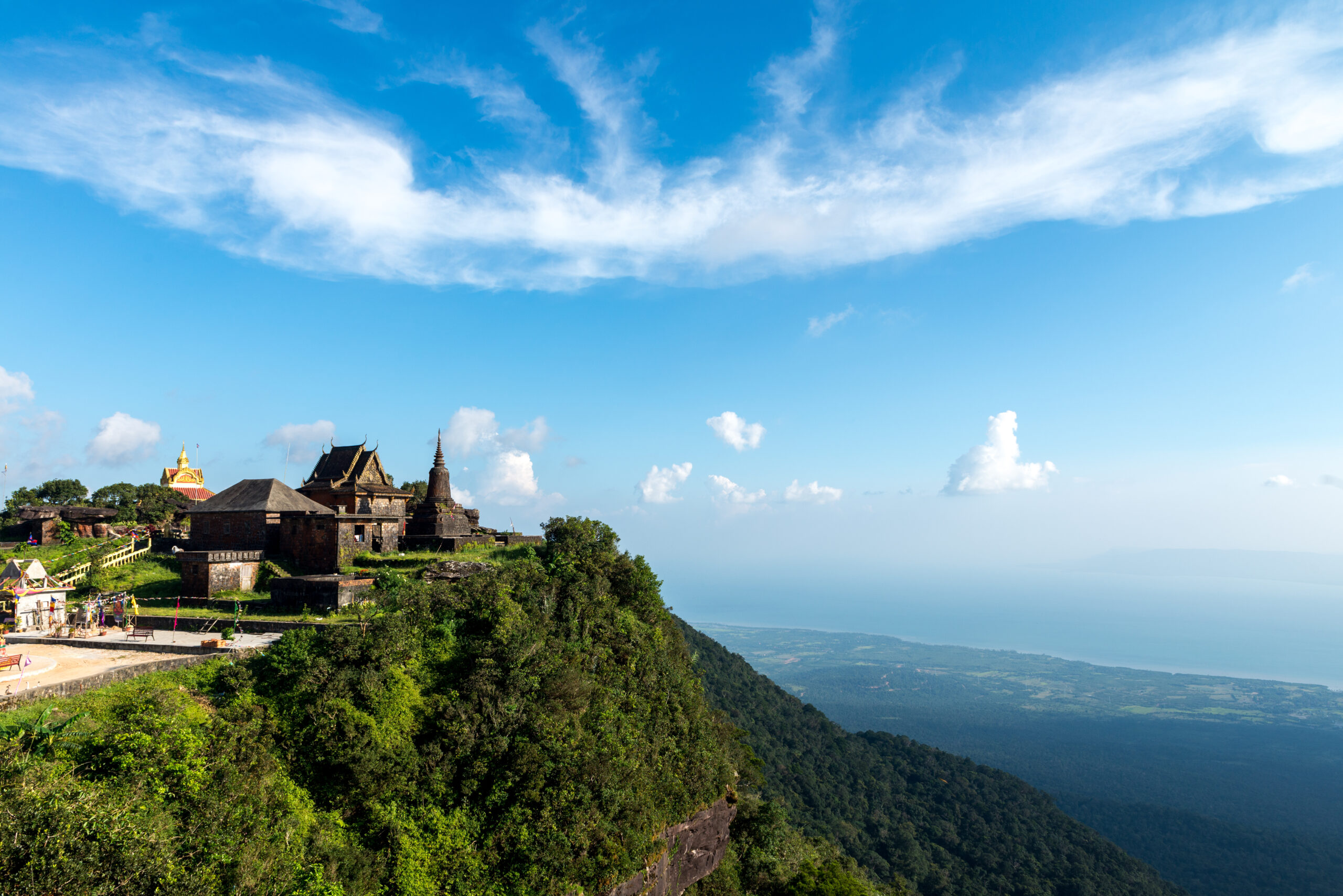 Old Temple Phnom Bokor, Kampot Cambodia