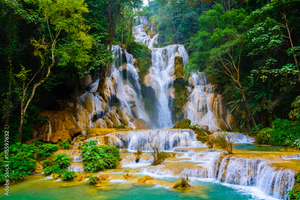 Kuang Si Waterfall