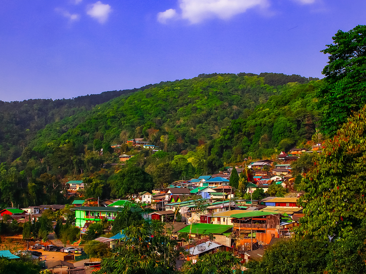 AdobeStock_355677317 Hmong Doi Pui Village Chiang Mai hill tribe village and mountain views