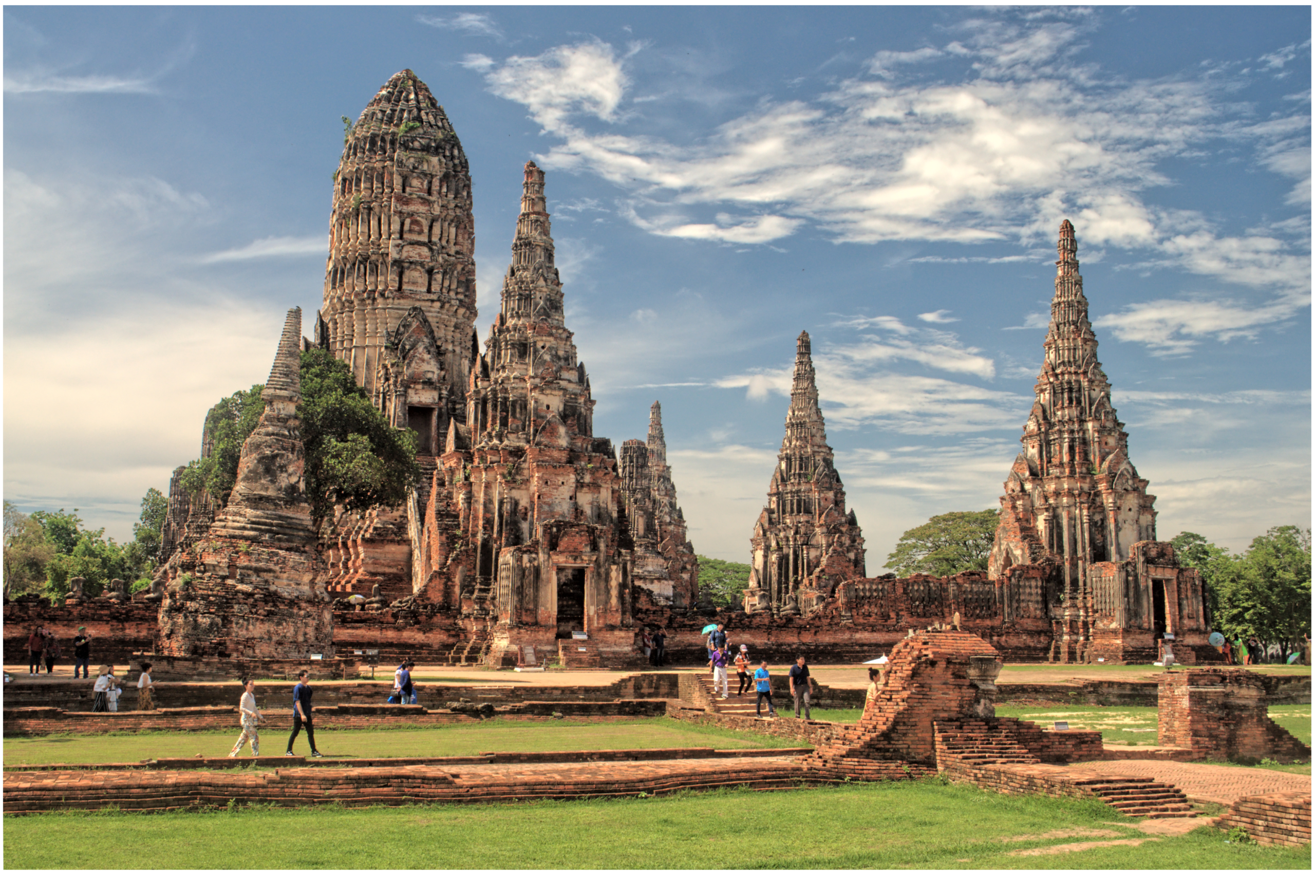 Ayutthaya, Thailand - Wat Chaiwatthanaram - Buddhist temple in the city Historical Park